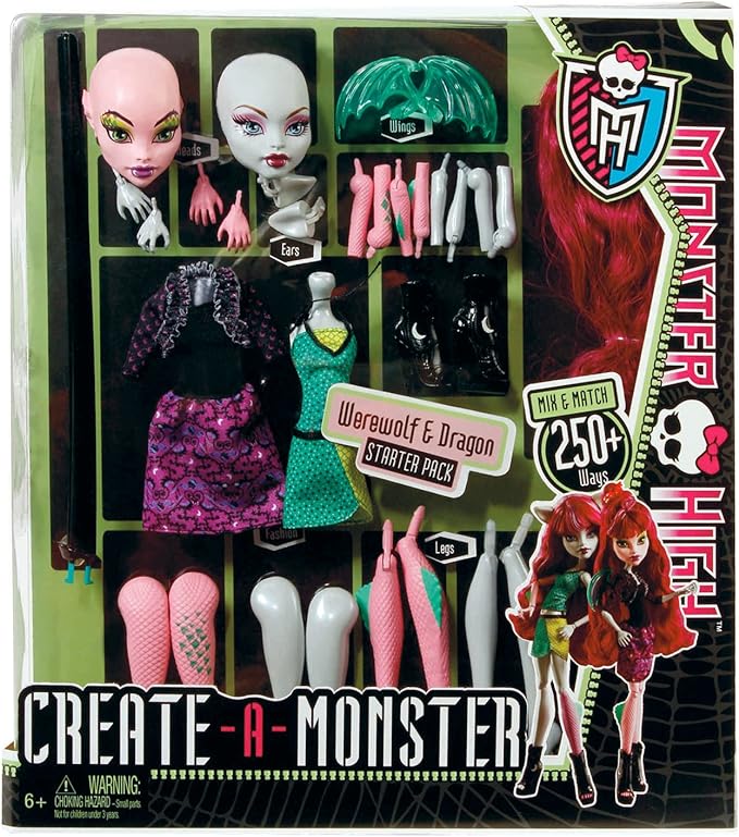 MH® Mujer Loba y Dragon Crea un Monstruo G1 (2012)