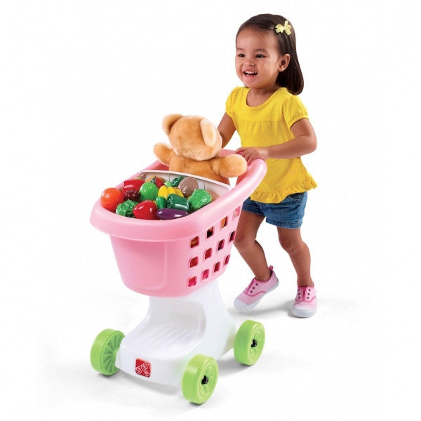 2 piezas Mini carrito de compras carrito de supermercado carrito de compras  utilitario modo almacenamiento juguete, amarillo y rosa