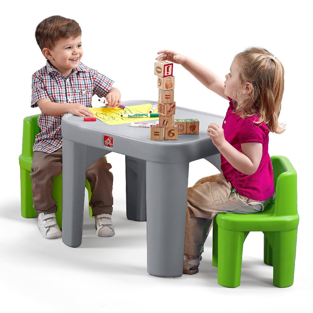 Mighty My Size Table & Chairs Set - Mesa + 2 Sillas
